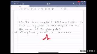 Section 2.6 Implicit Differentiation