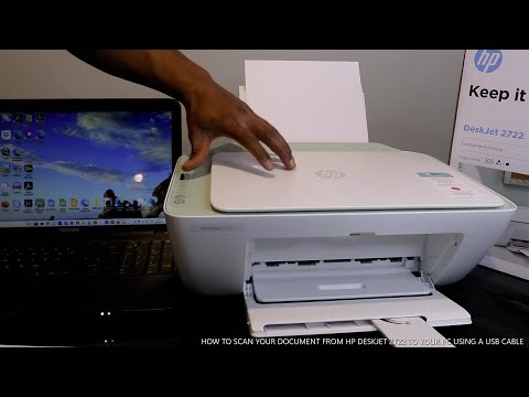 Video: ¿Cómo escaneo un documento en HP Deskjet 2548?