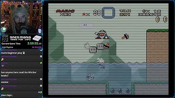Awesome shell kick in SMW :P