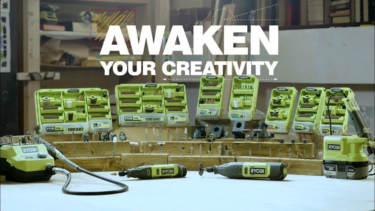 Awaken Your Creativity RYOBI® Rotary Tools & Accessories YouTube