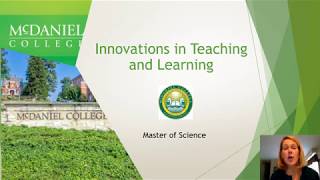 Masters In Innovation in Teaching and Learning at McDaniel College