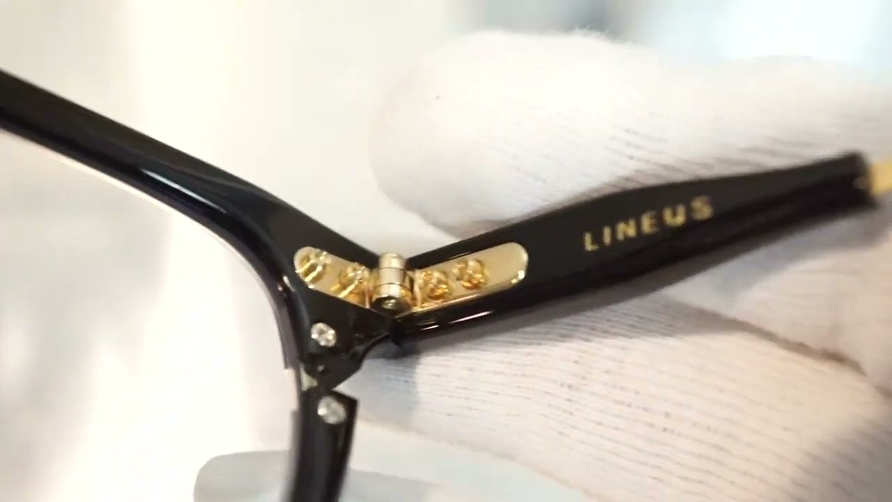 ディータ DITA LINEUS DTX702-A-01 AF//BLK-GLD - YouTube