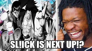 ANIME BLACK AIR FORCE DRILL RAP | SL!CK - “BLACK AIR FORCES” | Prod. Ice Digger (REACTION)