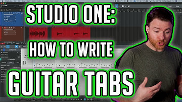 Studio One: How to Write and Make Guitar Tabs