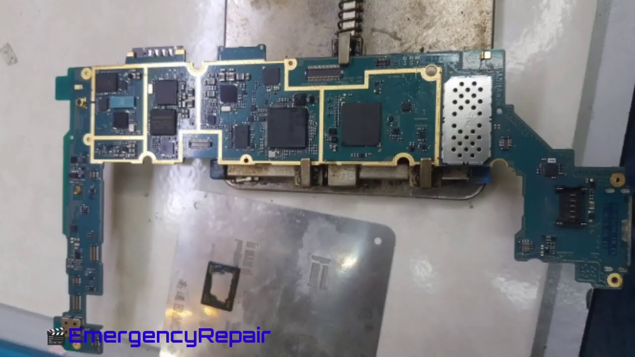 SAMSUNG TAB 2 | P3100 REPAIR EMMC IC - YouTube