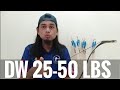 Berat tarikan (DW) 25-50 lbs. maksudnya apa?? (khusus pemula)