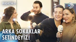 Burcu Kara, Oğuz Peçe ve Ece Aydemir ile özel röportaj | Magazin D, Arka Sokaklar setinde! ⚡