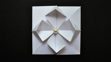 Paper ENVELOPE "FLOWER" | Easy Origami Tutorial DIY by ColorMania