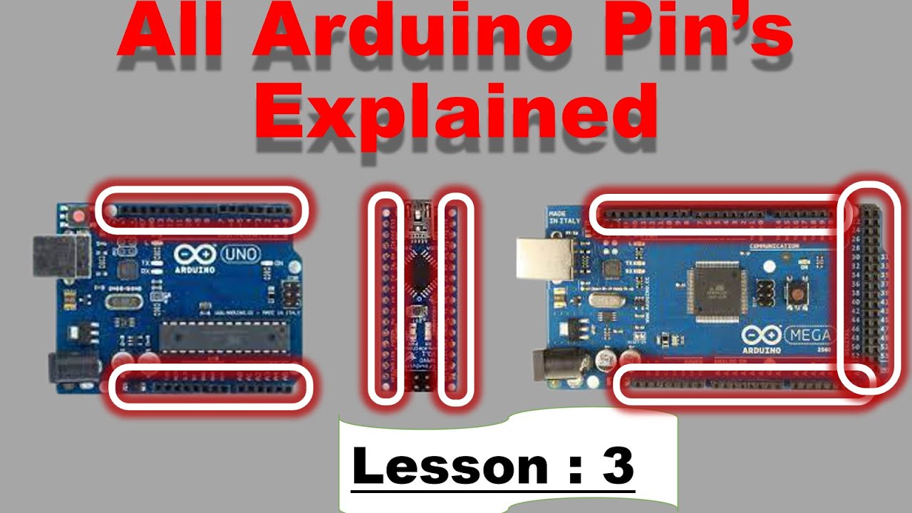 Lesson 3 | Arduino Course For Complete Beginners | Arduino Course # ...