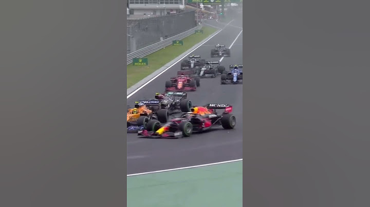 First corner at Hungaroring was CHAOS!