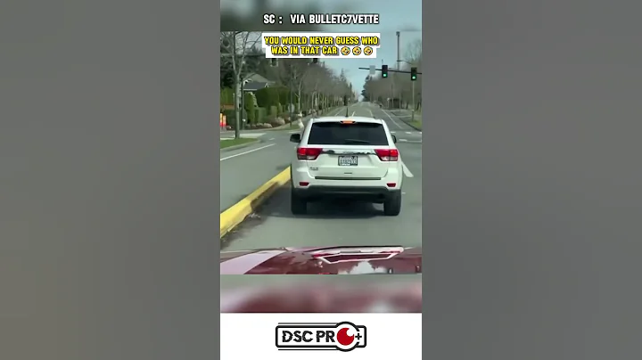 The car driver tried to provoke, but look who was in the car! #dashcam #baddrivers