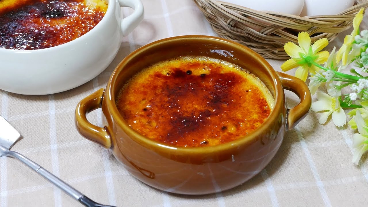 基本のクリームブリュレの作り方 How to make Creme Brulee - YouTube