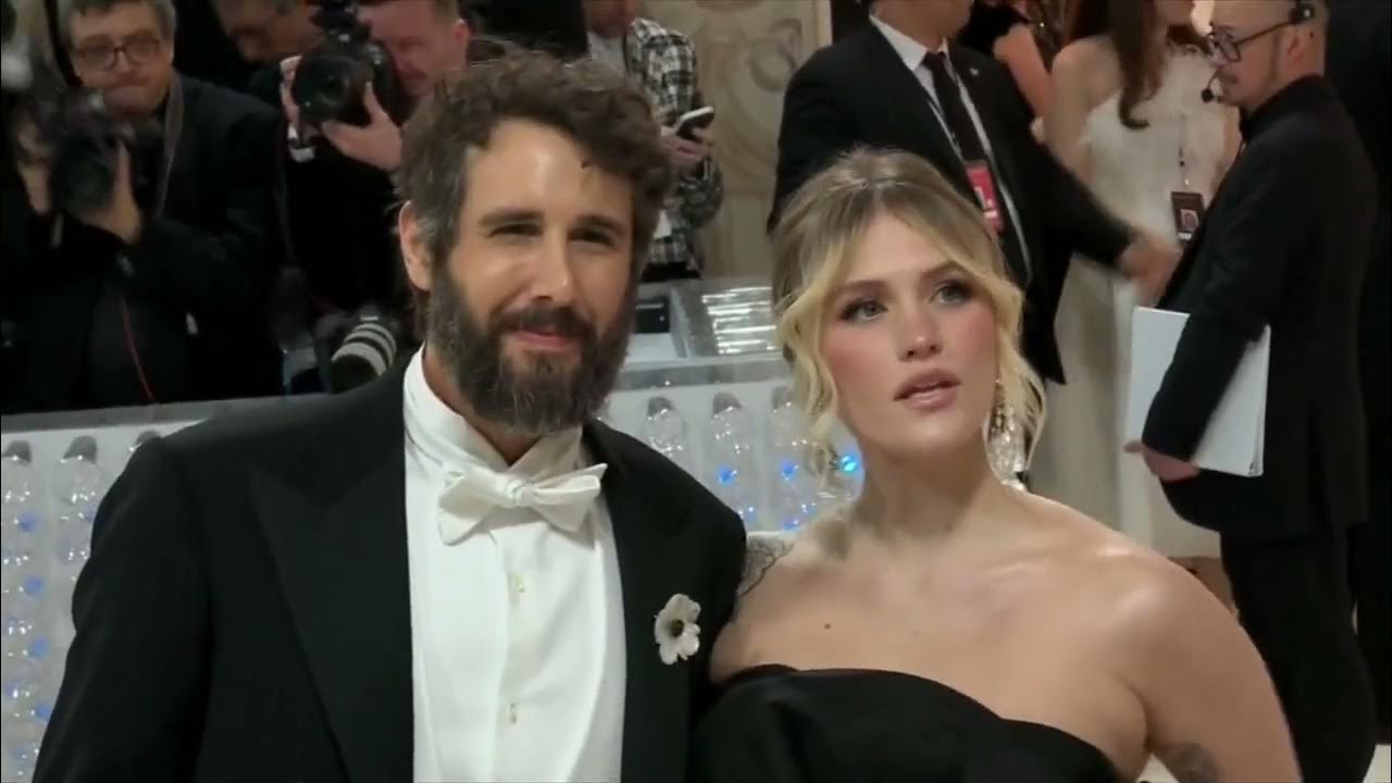 Josh Groban arrives at the Met Gala YouTube