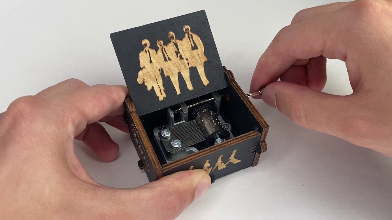 Beatles Music Box Let it Be Wooden Music Box YouTube
