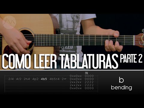 Como Leer Tablaturas para Guitarra Prt 2 SIMBOLOS - APRENDE GUITARRA #7 Prt  2 - YouTube
