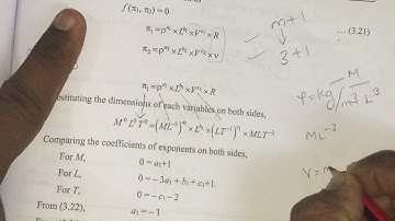 Buckingham pi theorem complete 16 marks fluid mechanics Tamil
