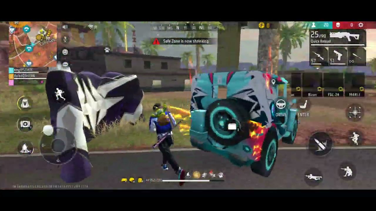 "1 vs 4 Clutch Moment – Insane Free Fire Gameplay!" - YouTube