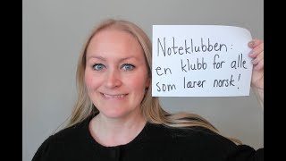 Video 1121 Noteklubben - Karenses klubb for alle som lærer norsk