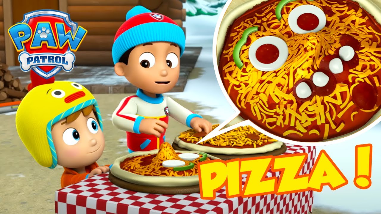 Paw Patrol firar med en pizzakalas! 🍕🐾 | PAW Patrol | På Svenska