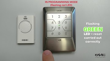 GLOBAL ACCESS - FAAC XKP Wireless Keypad Installation Guide