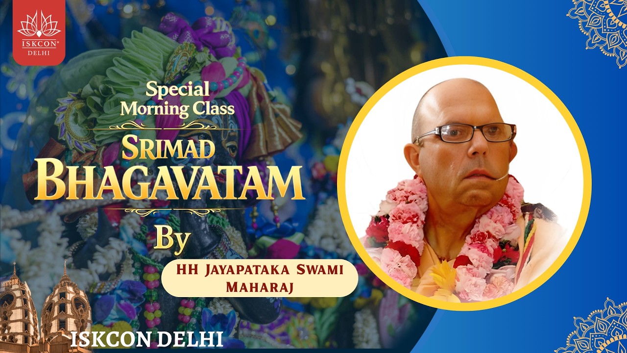 Special  Srimad Bhagavatam Class By HH Jayapataka Swami Maharaj ||  ISKCON Delhi || 29.03.2026