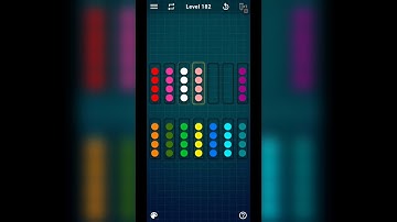 Ball Sort Puzzle Level 182 Solved