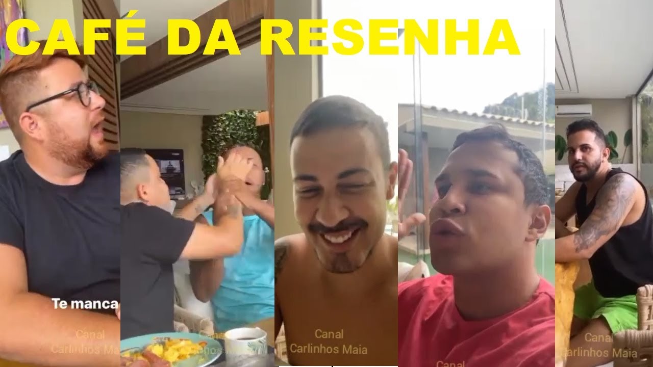 Carlinhos Maia Resenha No Café da Manhã na Casa da Barra