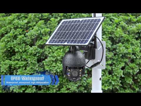 SHIWOJIA 2021 new solar camera 4G S10 upgraded version