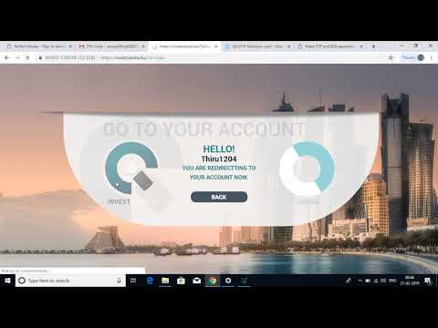 investcentre.biz this is old video right now scam Not Paying dont invest