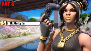 🔴Training For Competitive Fortnite (Controller) - Day 3🔴
