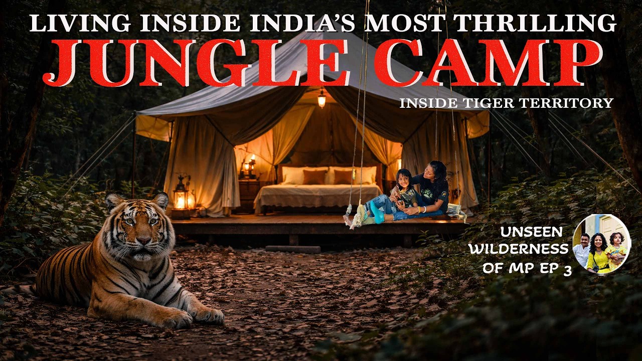Living Inside Untouched Wilderness of MP,  India's Most Thrilling Jungle Camp inside Tiger Territory