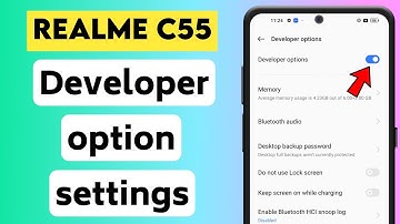 How to on Developer option in realme c55 mobile | How to turn on developer option android 13