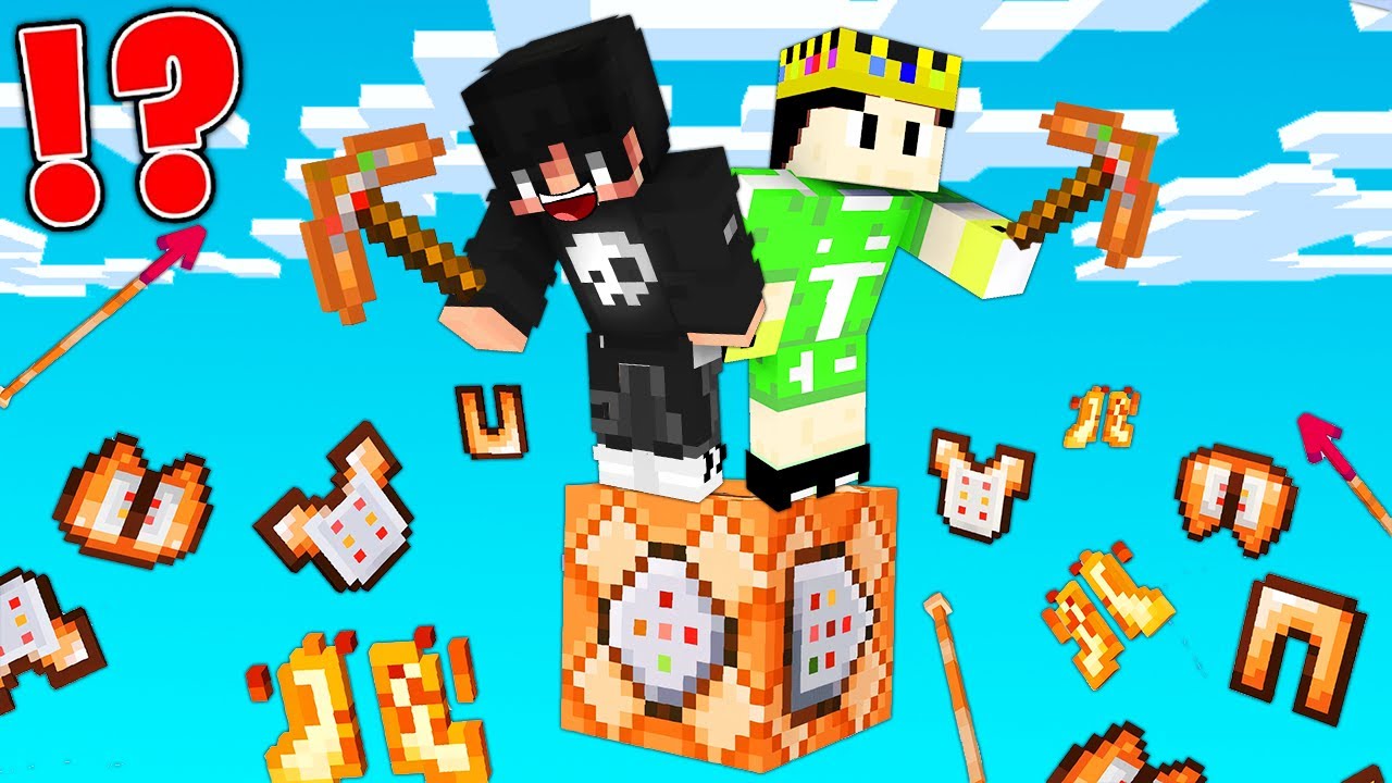 ماين كرافت عشت على بلوكة الكوماند بلوك لمدة 24 ساعه !!؟