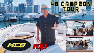 HCB 48' Campeón | Tour - Miami Boat Show 2024