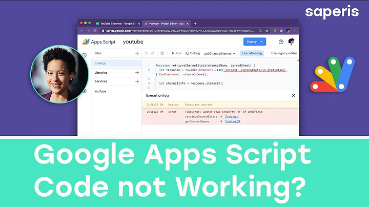 Google Apps Script Code not Working? Here's what to do! 👈