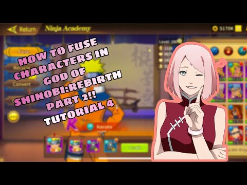 How To FUSE Characters in God Of Shinobi:Rebirth Part 2!!|Tutorial #4|DOWNLOAD IN DISC!!!!