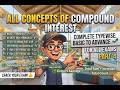 COMPOUND INTEREST | SSC CGL CHSL GD CPO CDS | RAILWAY NTPC GROUP-D RPF ALP JE | BPSC AEDO BSSC | ALL