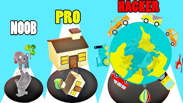 NOOB vs PRO vs HACKER vs GOD in Gravity Rush 3D