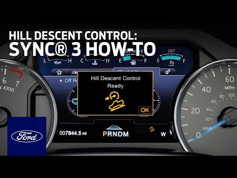 Hill Descent Control™ | Ford How-To | Ford