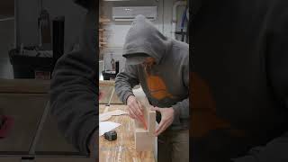 A solid pedestal base that will work for any kind of table #woodworking #diydesk #dungeonsanddragons
