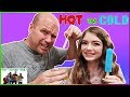 HOT VS COLD FOOD CHALLENGE / That YouTub3 Family