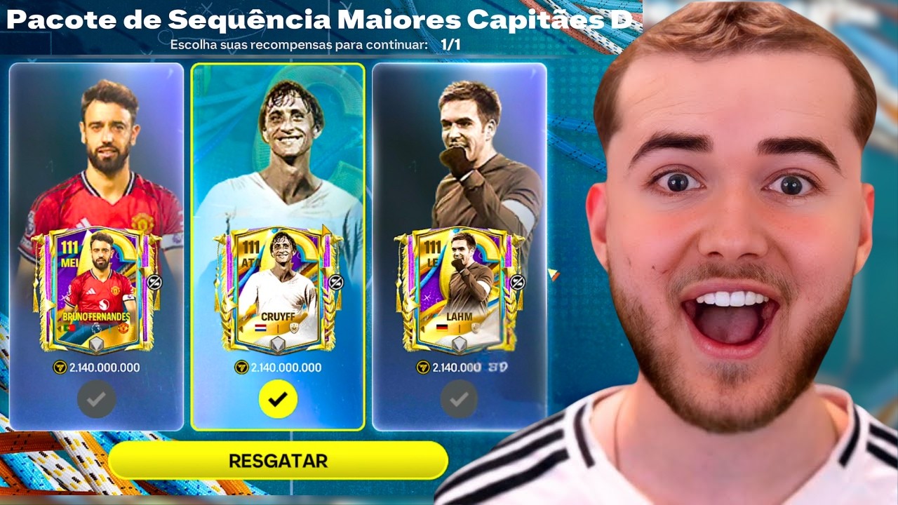 PEGUEI O CAPITÃO 111 - REALIZEI o SONHO do INSCRITO no FC Mobile