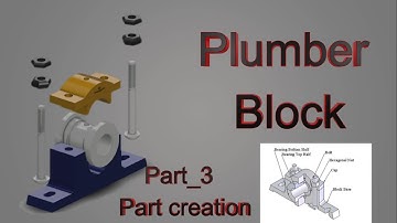 Plumber Block Part_3 step by step Guide: Creating a Plumber Block _Eas DIY tutorials in Catia V5