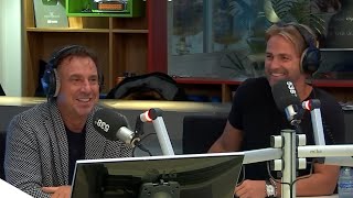 Marco Borsato en John Ewbank Lippenstift Interview bij Radio 538