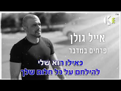 פרחים במדבר אייל גולן שרים קריוקי 