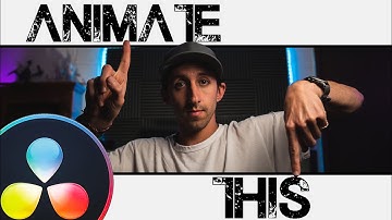 ANIMATED LETTERBOX Effect (output blanking) - Davinci Resolve