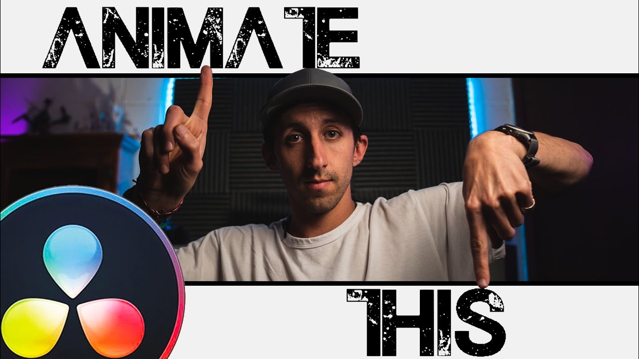 ANIMATED LETTERBOX Effect (output blanking) Davinci Resolve YouTube