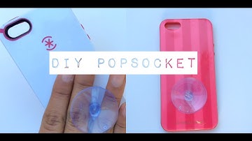 DIY Pop socket + the difference between the real and diy pop sockets