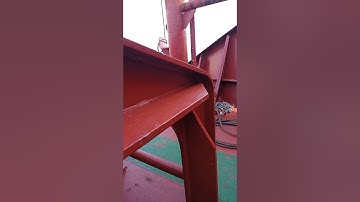 Log bulk(How to install Foot Wire Lashing for collapsible  stanchion post.Part 4