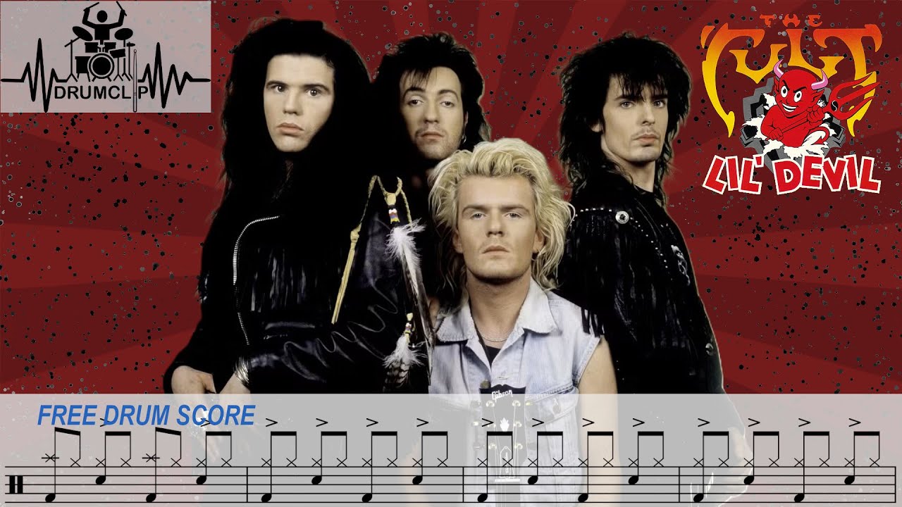 The Cult - Lil'Devil (Drum Score)